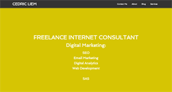 Desktop Screenshot of cedricliem.com